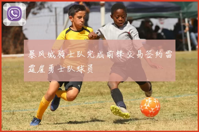 暴风城骑士队完成前锋交易签约雷霆崖勇士队球员